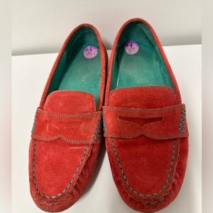 Cinthya Rowley Orange Moccasin